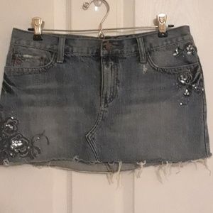 💖Abercrombie and Fitch denim skirt